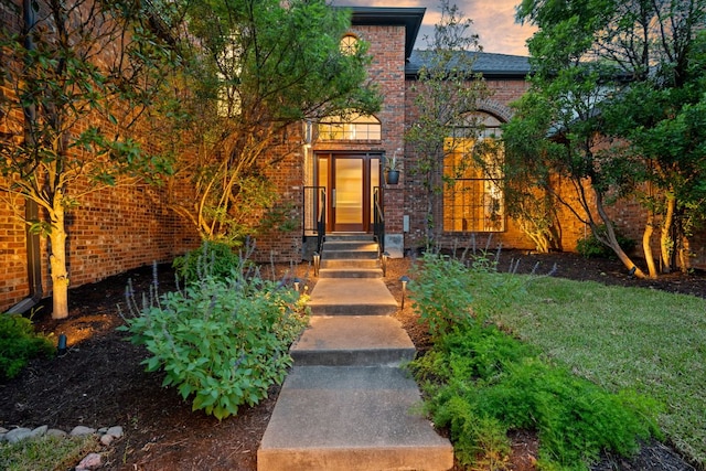 5301 Backtrail Dr, Austin, TX 78731 - view of front of property featuring brick siding