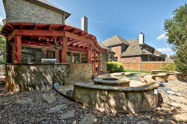 3340 Marcasite Dr, Round Rock, TX 78681 - view of patio / terrace