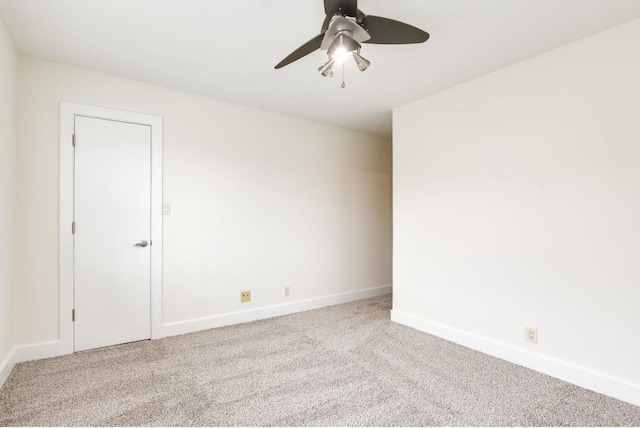 1101 Grove Blvd Unit 102, Austin, TX 78741 - carpeted empty room with baseboards and a ceiling fan