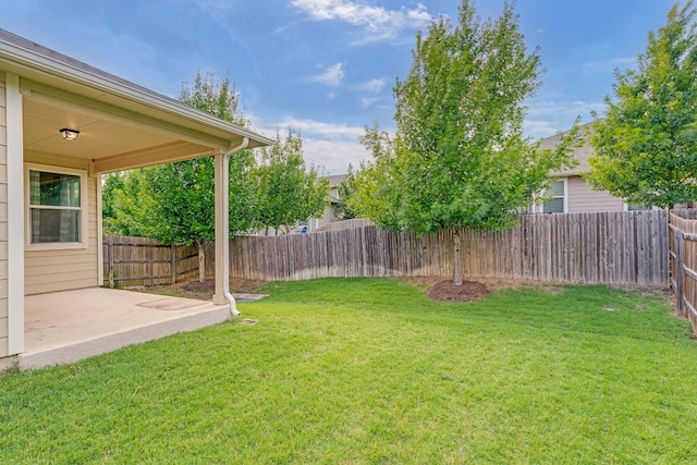 14405 Frankel Loop Unit 34A, Pflugerville, TX 78660 - fenced backyard featuring a patio area