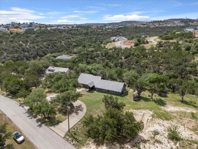 2817 Tradewind Dr, Spicewood, TX 78669 - bird's eye view