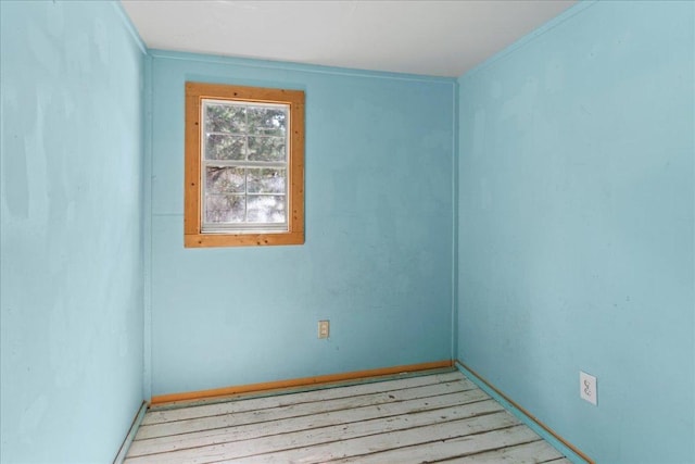 1800 N Rainbow Ranch Rd, Wimberley, TX 78676 - spare room with light wood finished floors and baseboards