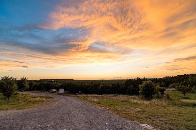 2025 Cripple Creek Stage Rd, Dripping Springs, TX 78620 - view of road with a view of countryside