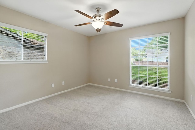 11915 River Oaks Trl, Austin, TX 78753 - unfurnished room featuring carpet flooring and a ceiling fan