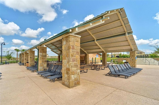 454 Pond View Pass, Buda, TX 78610 - view of home's community with a gazebo
