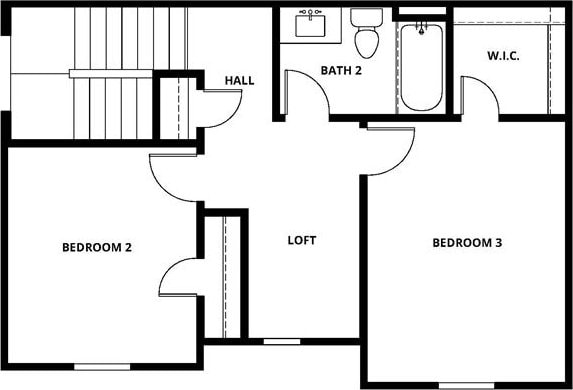 17309 Howdy Way, Manor, TX 78653 - view of property floor plan