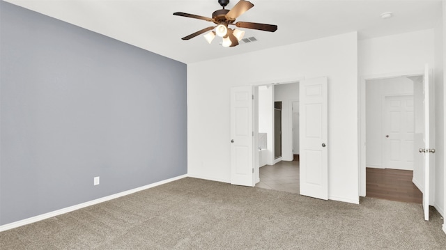 2310 Dervingham Dr, Cedar Park, TX 78613 - unfurnished bedroom featuring carpet floors and ceiling fan