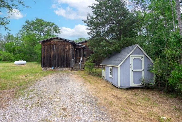 2874 Fm 1704, Elgin, TX 78621 - view of shed with driveway