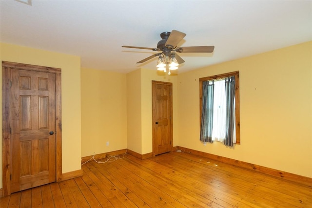 2874 Fm 1704, Elgin, TX 78621 - unfurnished room featuring light wood-type flooring and ceiling fan