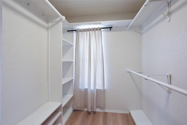 4705 Comanche, Lago Vista, TX 78645 - spacious closet featuring wood finished floors
