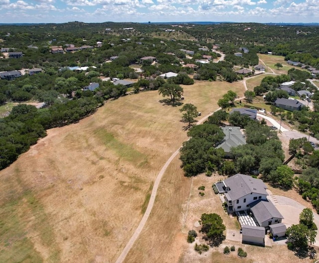 4705 Comanche, Lago Vista, TX 78645 - aerial view of property and surrounding area