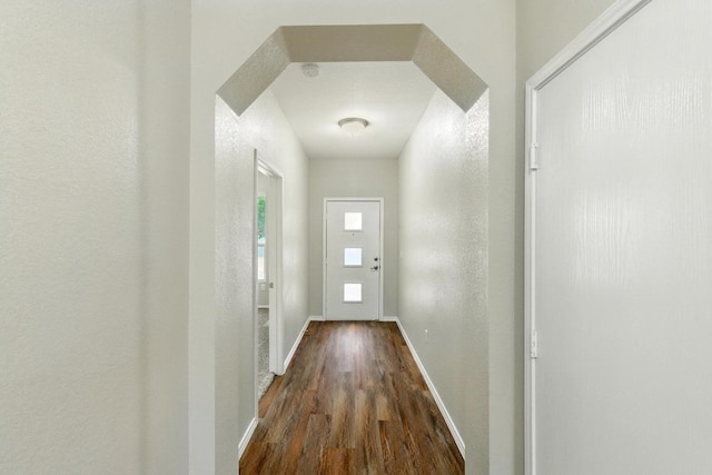 2911 Pops Way Unit 50, Austin, TX 78745 - entryway featuring wood finished floors and baseboards