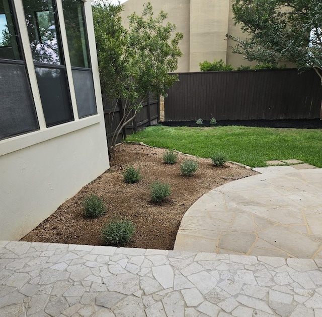 206 Lido St, Austin, TX 78734 - view of yard with a patio area