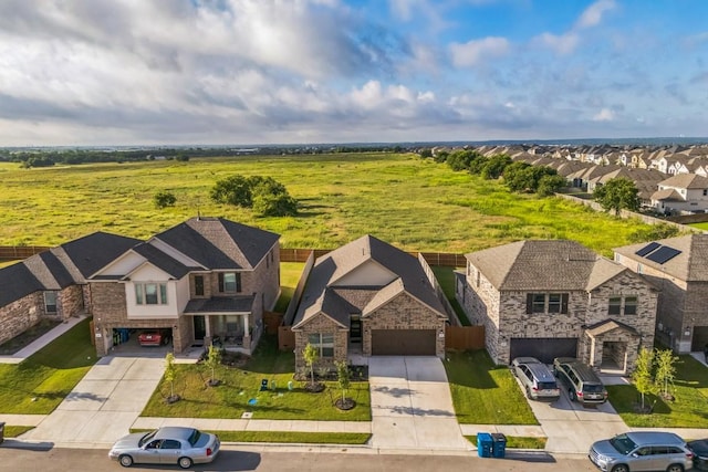 4909 Teverola Dr, Round Rock, TX 78665 - aerial perspective of suburban area
