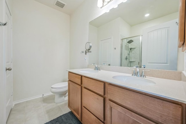 4909 Teverola Dr, Round Rock, TX 78665 - full bath with a shower stall and double vanity
