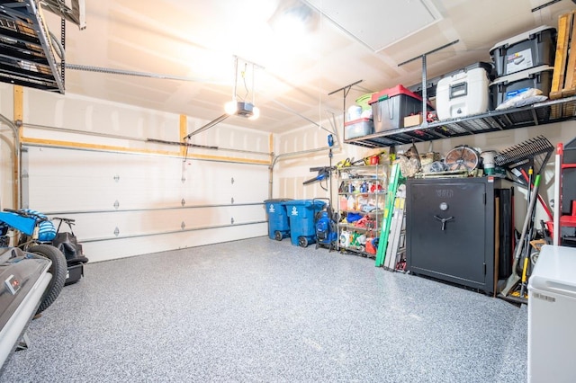 4909 Teverola Dr, Round Rock, TX 78665 - garage with a garage door opener