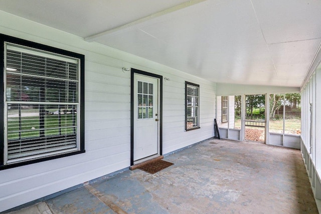 755 E Bellville St, Giddings, TX 78942 - view of unfurnished sunroom