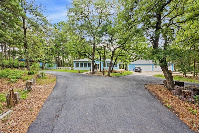 222 Pony Express Dr, Smithville, TX 78957 - view of front facade with driveway