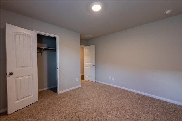 124 Ballyneal Ln, San Marcos, TX 78666 - unfurnished bedroom with carpet floors and a closet