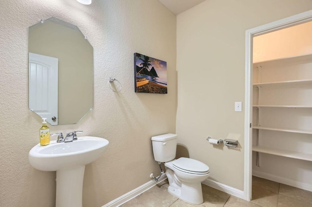 16225 Chianti Cv, Pflugerville, TX 78660 - bathroom featuring tile patterned floors and toilet