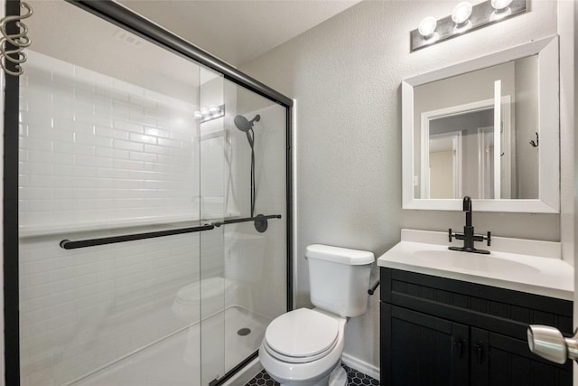 903 Thackeray Ln, Pflugerville, TX 78660 - bathroom featuring a stall shower and vanity
