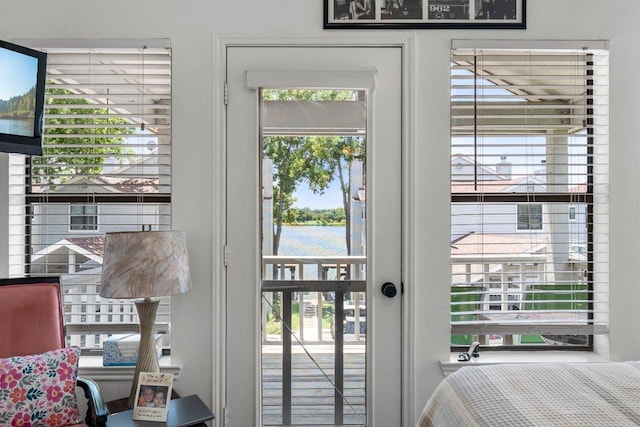 501 Reynolds St Unit 28, Kingsland, TX 78639 - entryway with a water view