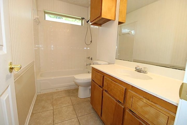 213 Bronc Dr, Copperas Cove, TX 76522 - full bath featuring vanity, tile patterned floors, and shower / tub combination
