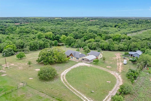 255 Mesquite Dr, Cedar Creek, TX 78612 - drone / aerial view of a forest