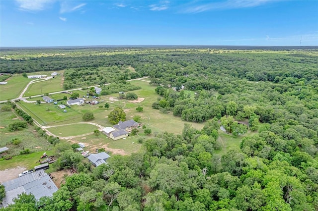 255 Mesquite Dr, Cedar Creek, TX 78612 - aerial overview of property's location featuring a forest