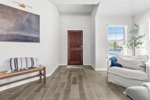 5867 Copano Loop, Belton, TX 76513 - entrance foyer with dark wood-type flooring