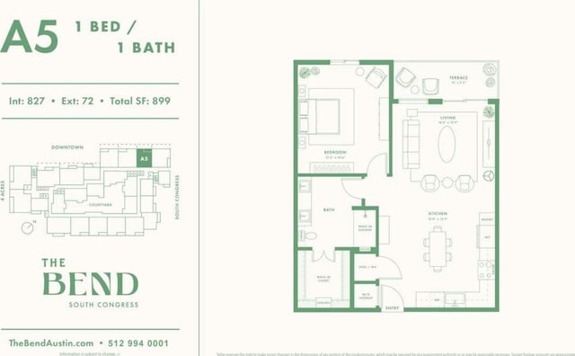 4802 S Congress Ave Unit 217, Austin, TX 78745 - view of room layout