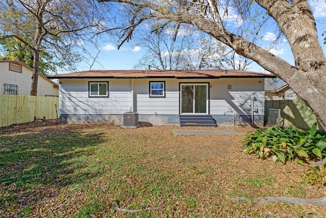 9417 N Creek Dr, Austin, TX 78753 - back of property with entry steps