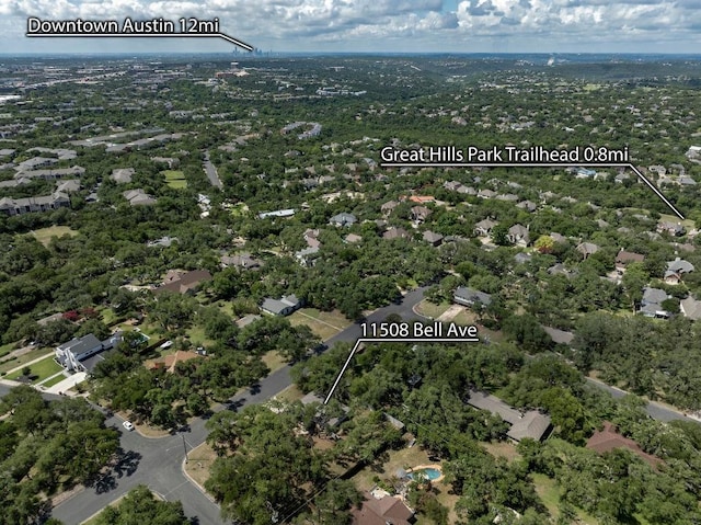 11508 Bell Ave, Austin, TX 78759 - aerial view