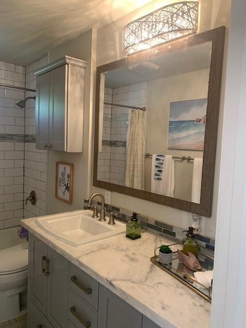 6004 Blythewood Dr, Austin, TX 78745 - full bath featuring vanity and toilet