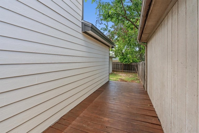 837 Mica Ln, Leander, TX 78641 - view of wooden terrace
