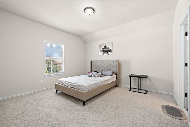2433 Roaring River Trl, Leander, TX 78641 - bedroom with carpet and vaulted ceiling