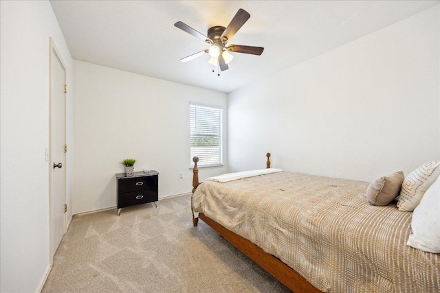 8710 Davis Oaks Trl, Austin, TX 78748 - bedroom with light carpet and ceiling fan