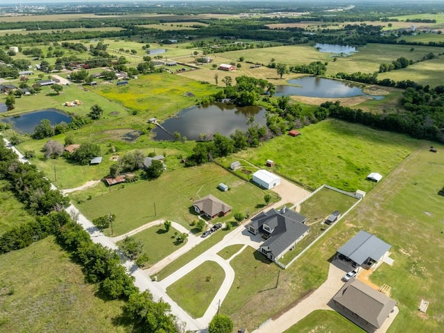 633 N Stovall Dr, Robinson, TX 76706 - aerial view of sparsely populated area with a large body of water