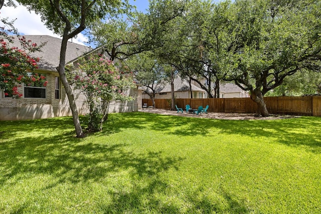 2604 Zambia Dr, Cedar Park, TX 78613 - fenced backyard with a patio