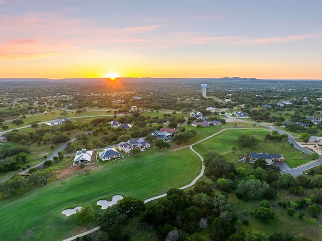 311 Out Crop, Horseshoe Bay, TX 78657 - aerial perspective of suburban area featuring a mountain backdrop