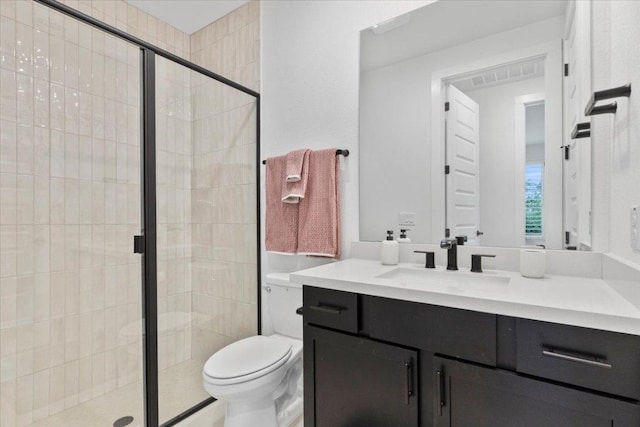 8113 Edmondson Bnd, Austin, TX 78744 - full bathroom featuring vanity and a stall shower