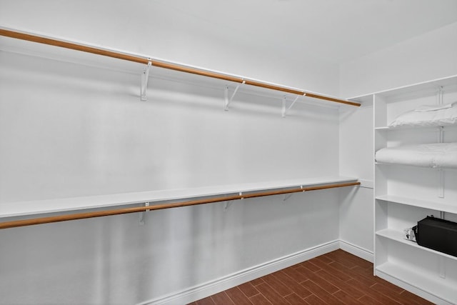 3000 Driftwood Ln, Horseshoe Bay, TX 78657 - spacious closet featuring dark wood-type flooring