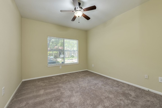9525 N Capital Of Texas Hwy Unit 414, Austin, TX 78759 - spare room with carpet floors and a ceiling fan