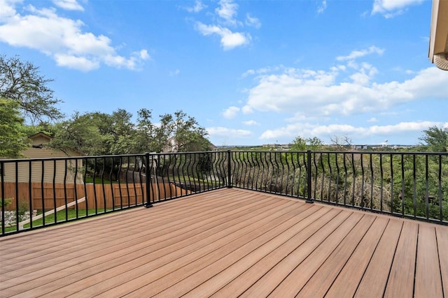 7608 Journeyville Dr, Austin, TX 78735 - view of wooden terrace