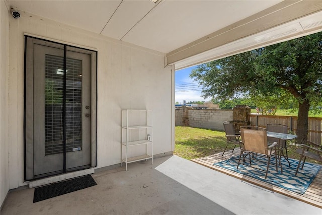 1917 Golden Sunrise Ln, Pflugerville, TX 78660 - fenced backyard with a patio area and outdoor dining space