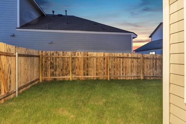 8609 San Giano Cv, Round Rock, TX 78665 - view of yard at dusk