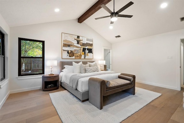 506 Explorer, Lakeway, TX 78734 - bedroom with light wood-style flooring, recessed lighting, and ceiling fan