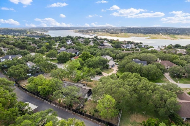 506 Explorer, Lakeway, TX 78734 - aerial view of residential area with a nearby body of water