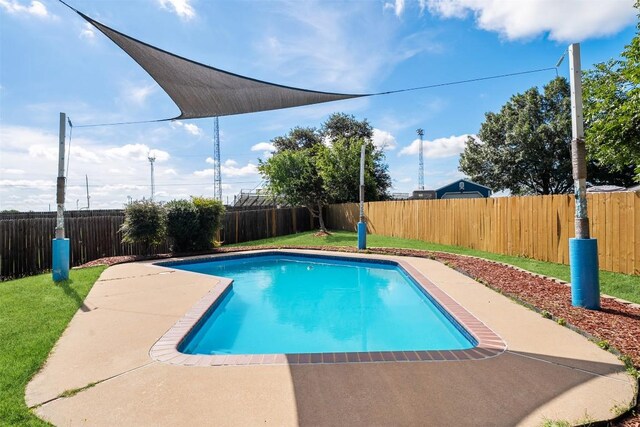 506 Turtle Back Cv, Killeen, TX 76542 - view of pool featuring a patio area and a fenced backyard