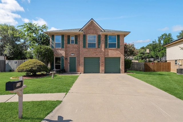 506 Turtle Back Cv, Killeen, TX 76542 - view of front of home with concrete driveway, a garage, and brick siding